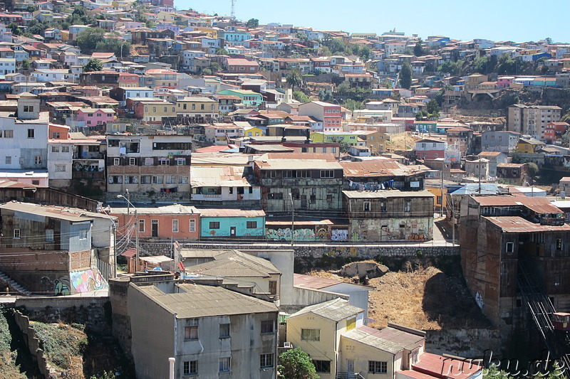 Blick auf Valparaiso, Chile