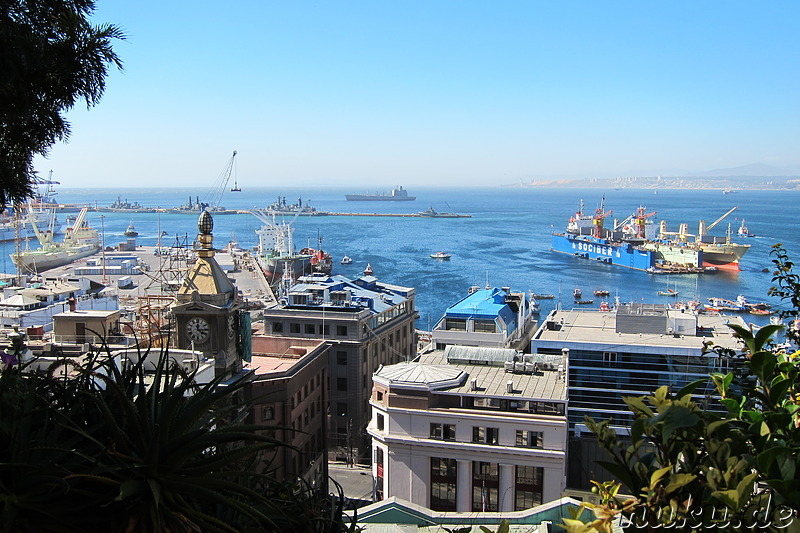 Blick auf Valparaiso, Chile