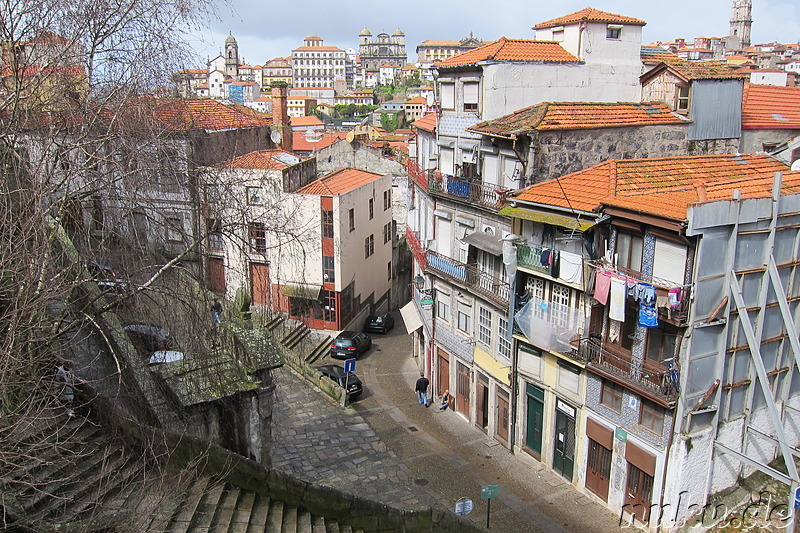 Blick über die Dächer von Porto, Portugal