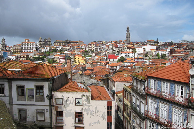 Blick über die Dächer von Porto, Portugal