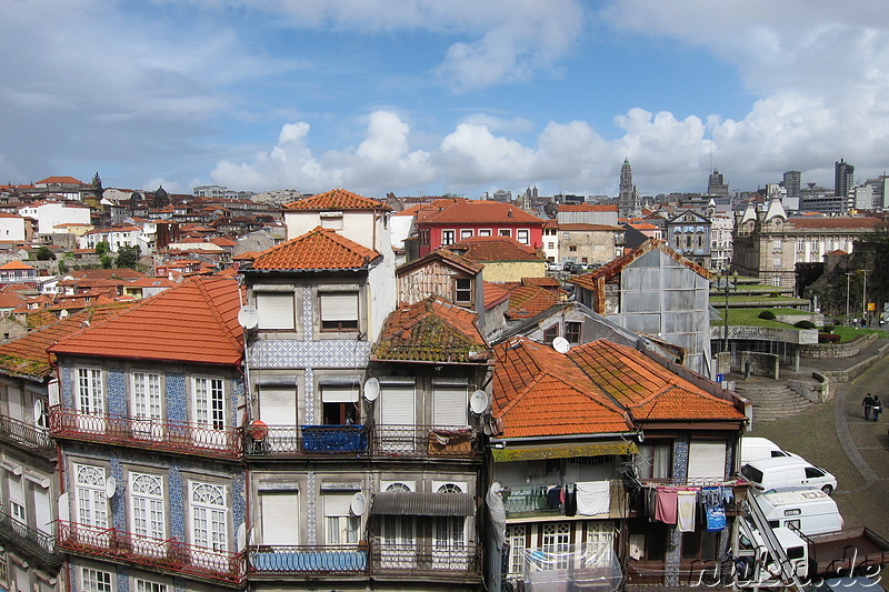 Blick über die Dächer von Porto, Portugal