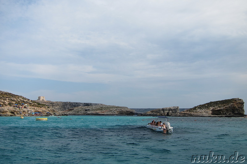 Blue Lagoon - Blaue Lagune auf Comino bei Malta