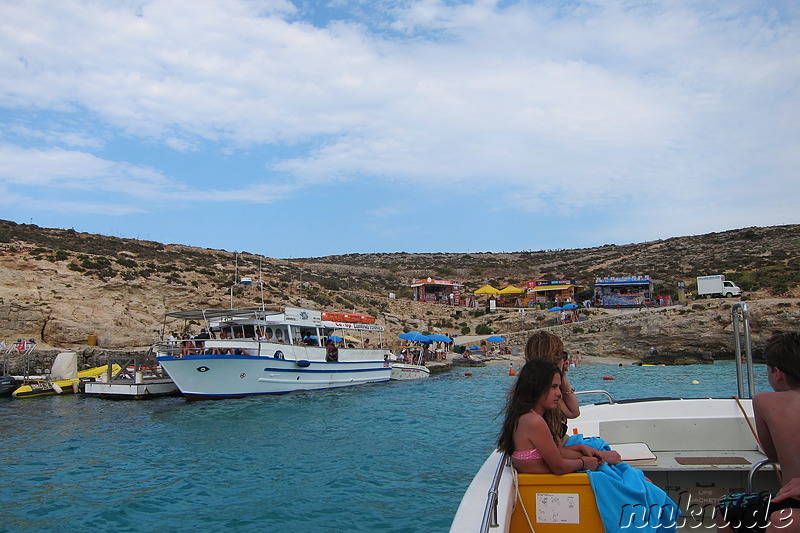 Blue Lagoon - Blaue Lagune auf Comino bei Malta