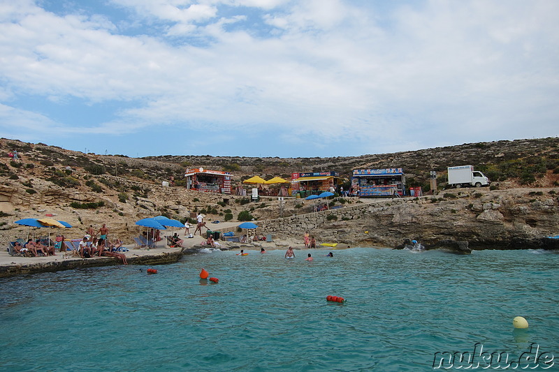 Blue Lagoon - Blaue Lagune auf Comino bei Malta