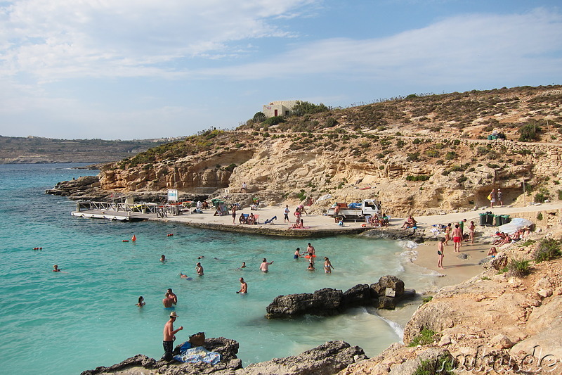 Blue Lagoon - Blaue Lagune auf Comino bei Malta