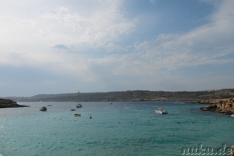 Blue Lagoon - Blaue Lagune auf Comino bei Malta