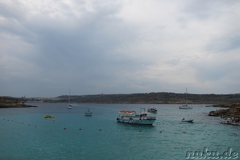 Blue Lagoon - Blaue Lagune auf Comino bei Malta