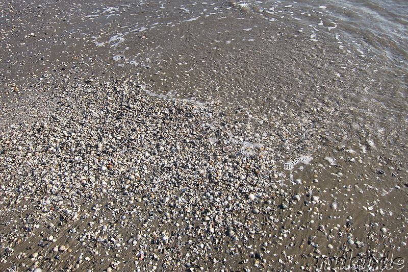 Blue Moon Beach auf der Insel Lido von Venedig, Italien