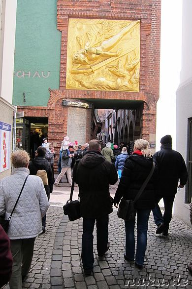 Böttcherstrasse in Bremen, Deutschland