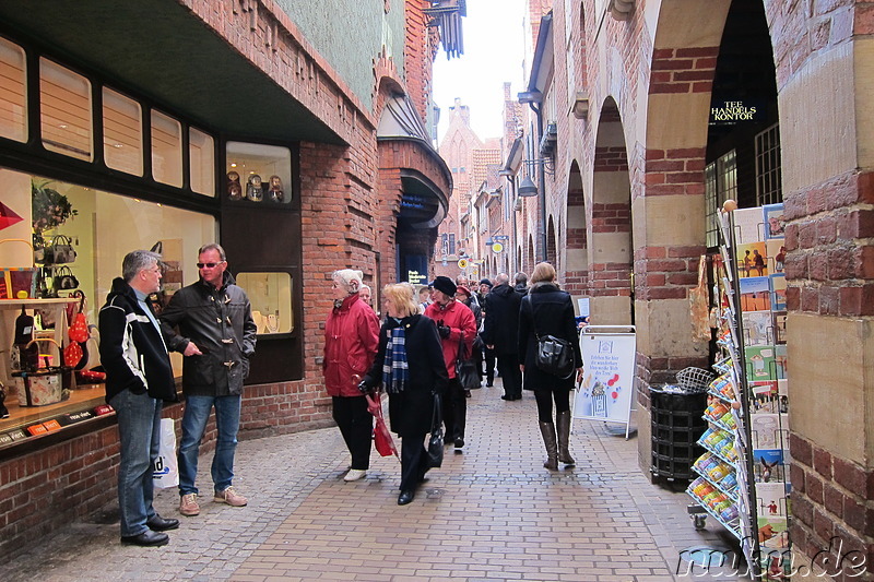 Böttcherstrasse in Bremen, Deutschland