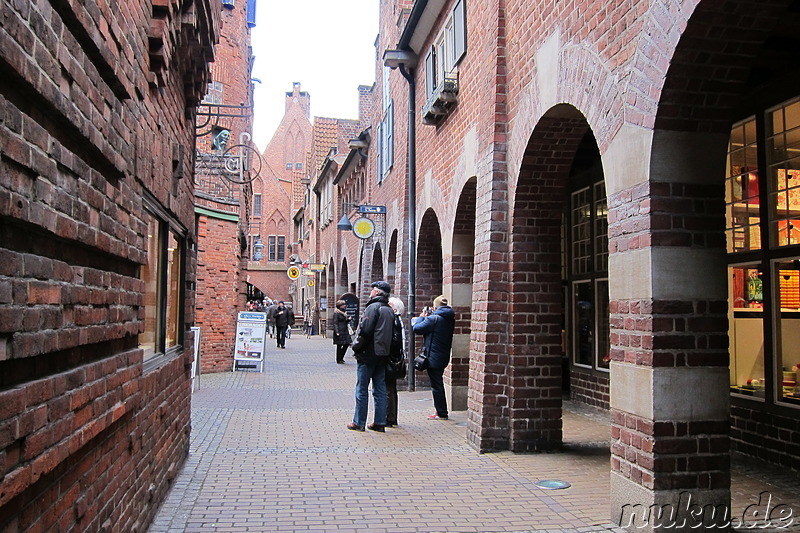 Böttcherstrasse in Bremen, Deutschland