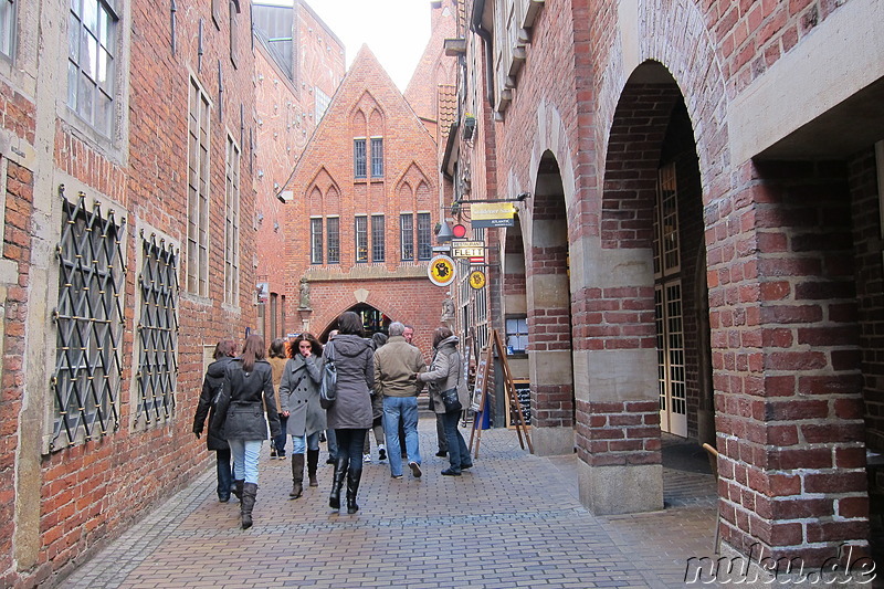 Böttcherstrasse in Bremen, Deutschland