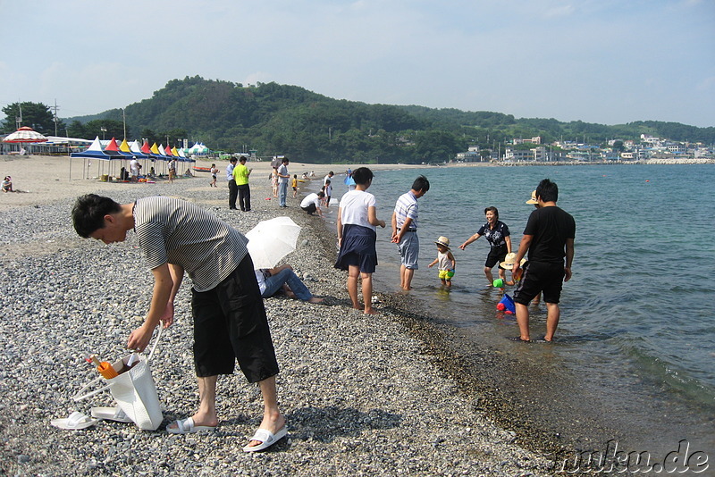 Bonggil Beach - Strand am Ostmeer in Korea