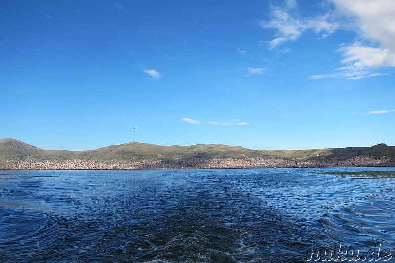 Bootsfahrt auf dem Titicaca-See, Peru