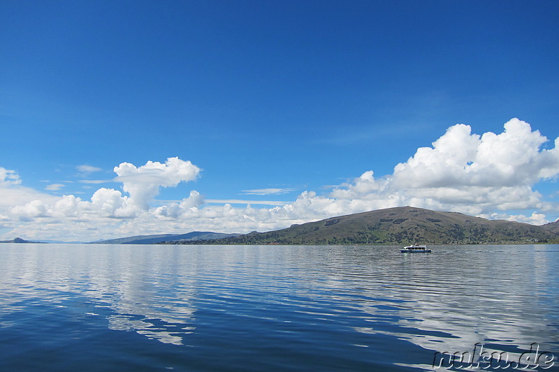 Bootsfahrt auf dem Titicaca-See, Peru