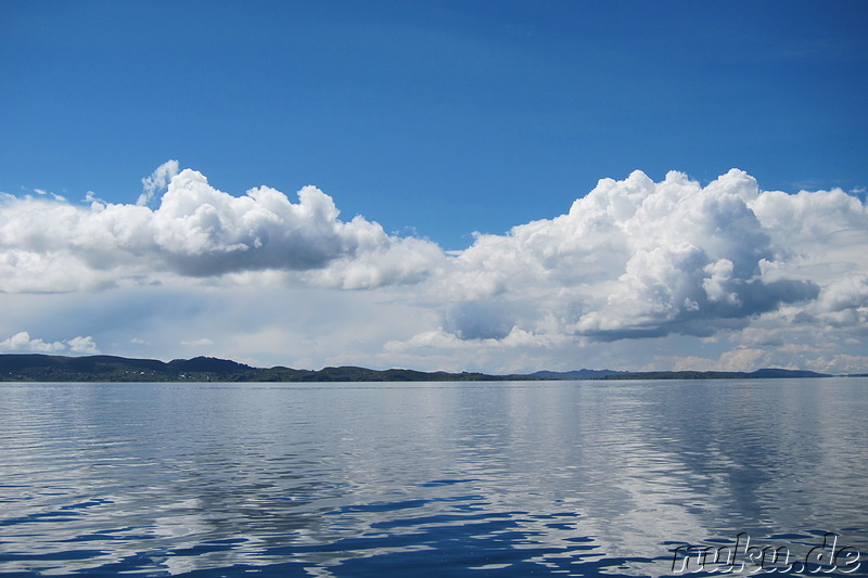 Bootsfahrt auf dem Titicaca-See, Peru