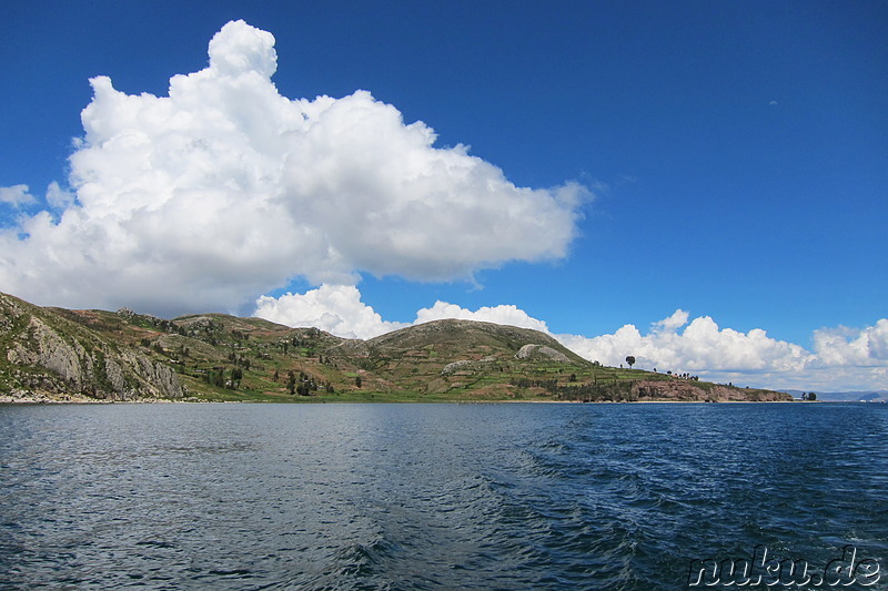 Bootsfahrt auf dem Titicaca-See, Peru