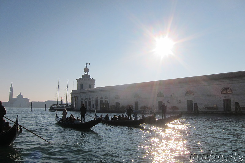 Bootsfahrt auf die Insel Lido von Venedig, Italien