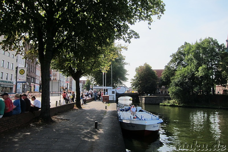 Bootsfahrt um die Lübecker Altstadt auf der Trave