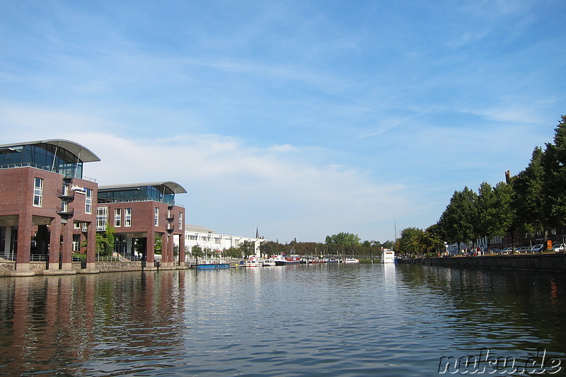 Bootsfahrt um die Lübecker Altstadt auf der Trave