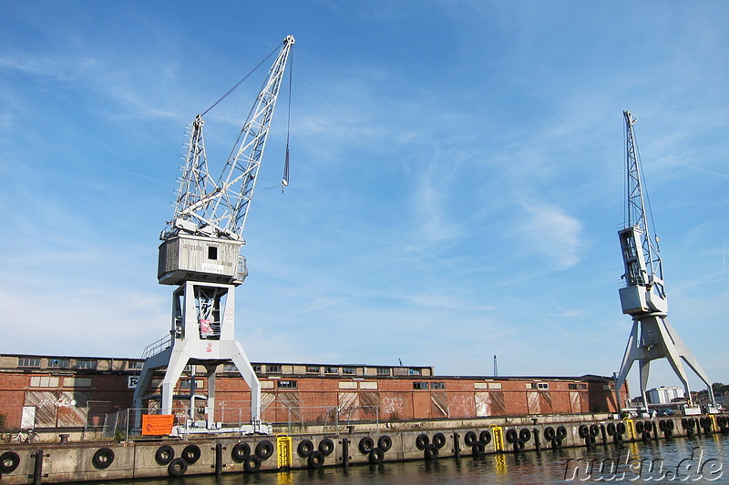 Bootsfahrt um die Lübecker Altstadt auf der Trave