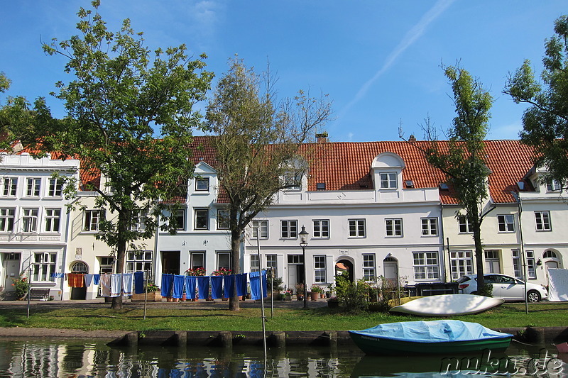 Bootsfahrt um die Lübecker Altstadt auf der Trave