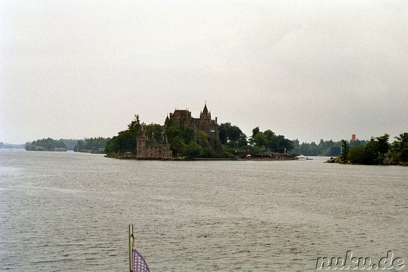 Bootsfahrt zu den Thousand Islands bei Kingston, Kanada