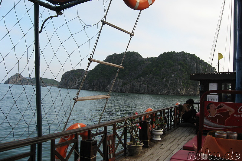 Boottrip in der Halong Bucht, Vietnam