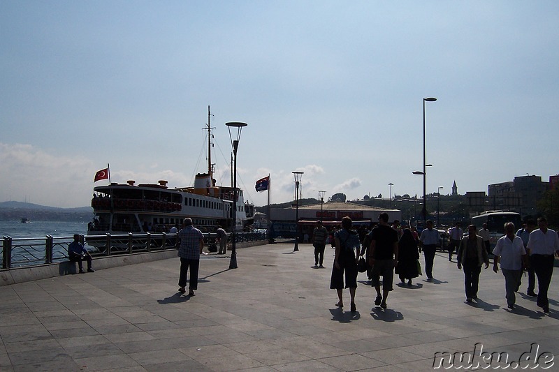 Bosporus & Goldenes Horn in Istanbul, Türkei