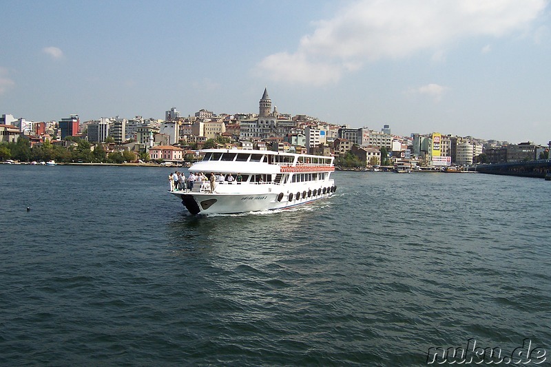 Bosporus & Goldenes Horn in Istanbul, Türkei