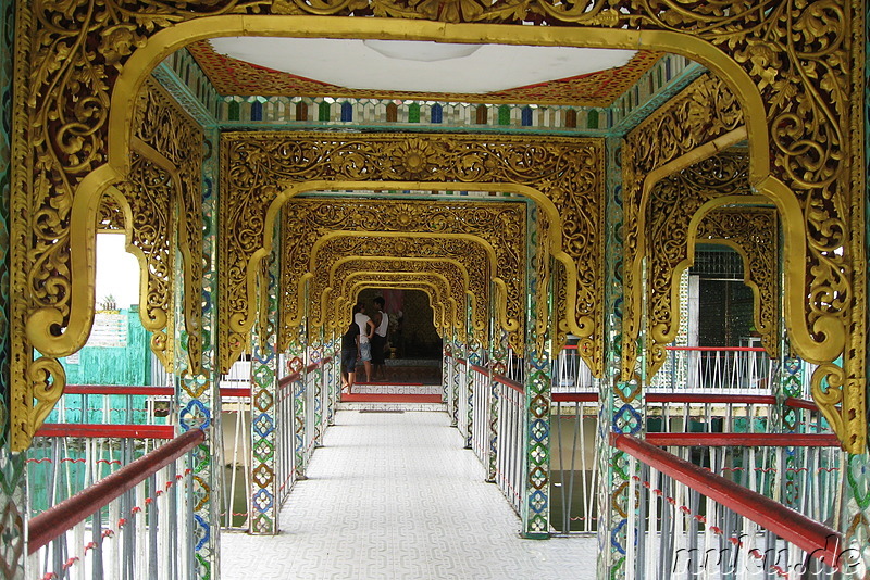 Botataung Pagoda - Tempel in Rangoon, Burma