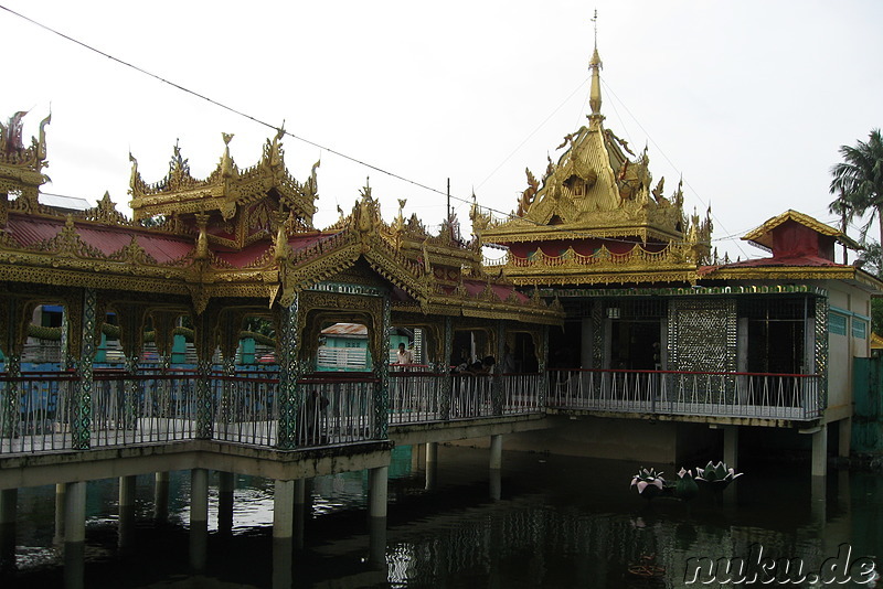 Botataung Pagoda - Tempel in Rangoon, Burma