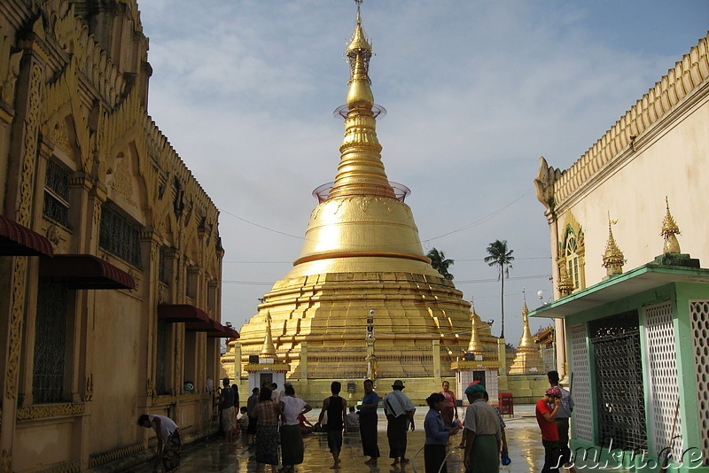 Botataung Pagoda - Tempel in Rangoon, Burma