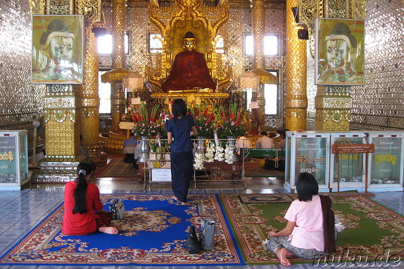 Botataung Pagoda - Tempel in Rangoon, Burma