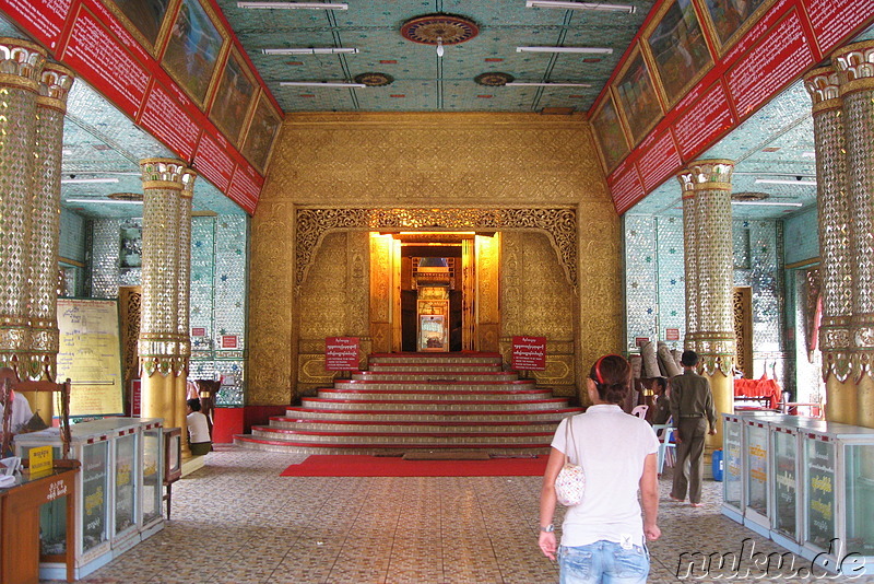 Botataung Paya - Tempel in Yangon, Myanmar