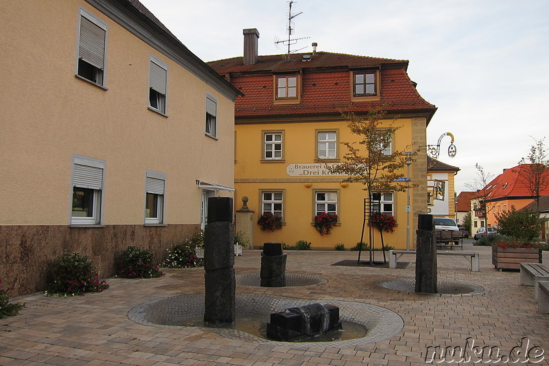 Brauerei Drei Kronen in Memmelsdorf in der fränkischen Schweiz