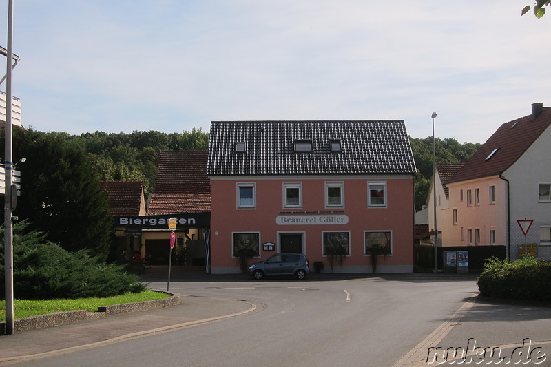 Brauerei Göller in Drosendorf in der fränkischen Schweiz