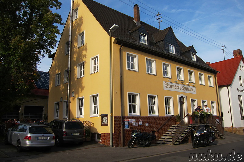 Brauerei Hummel in Merkendorf in der fränkischen Schweiz