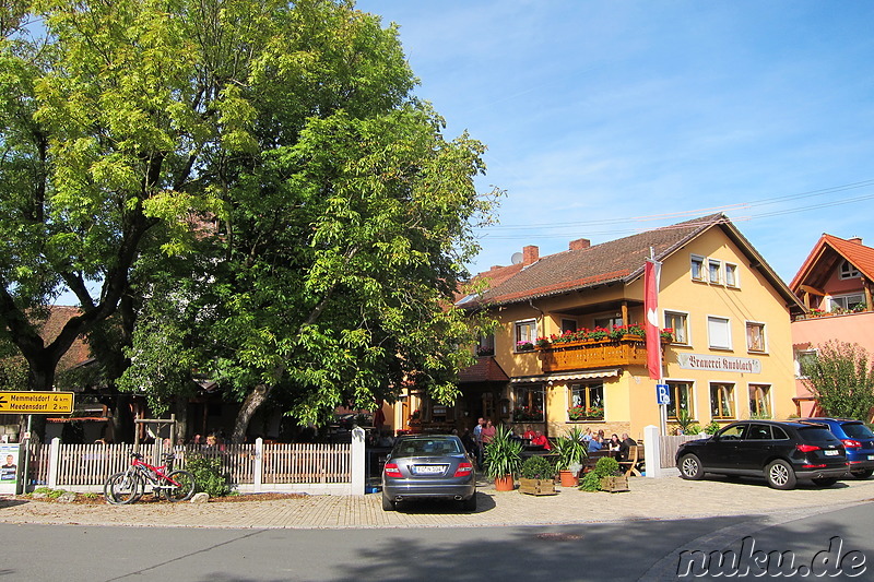 Brauerei Knoblach in Schammelsdorf in der fränkischen Schweiz