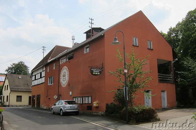 Brauerei Winkler in Melkendorf in Franken, Bayern
