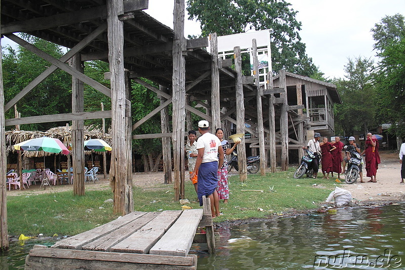 Brückenpfeiler der U-Bein-Brücke