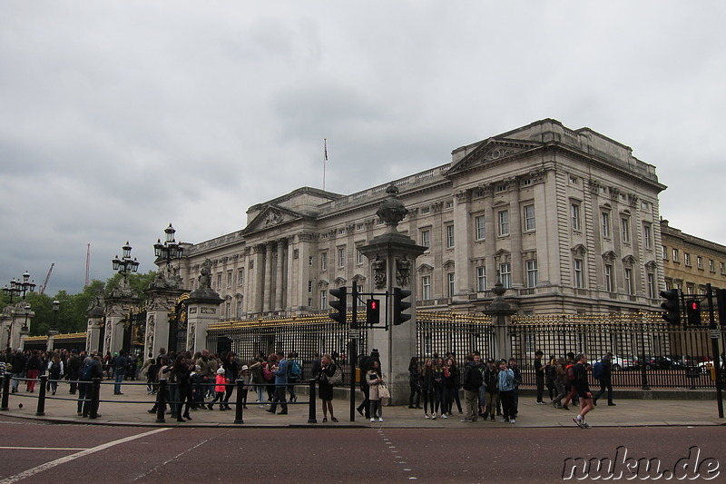 Buckingham Palace in London, England