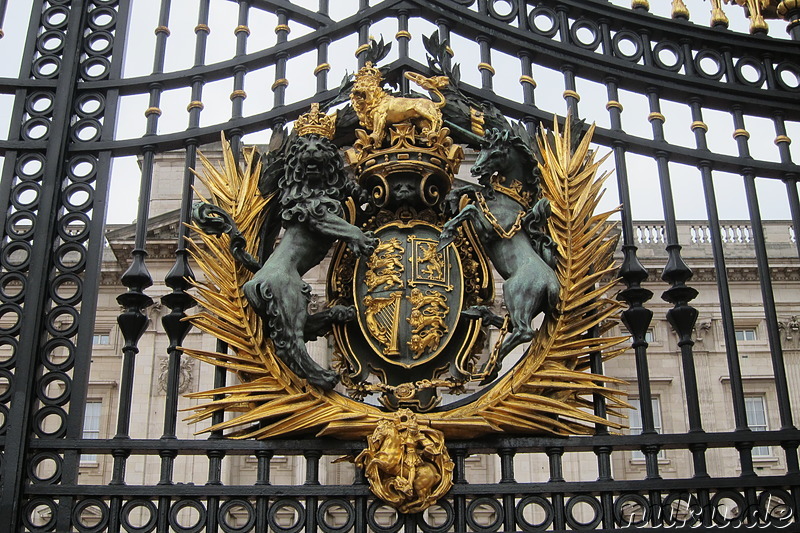 Buckingham Palace in London, England