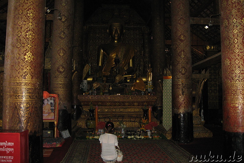 Buddha im Wat Xieng Thong Tempel
