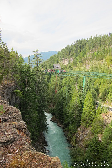 Bungee Jumping in Whistler, Kanada