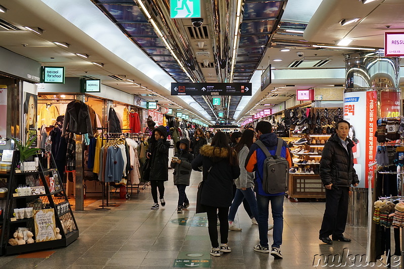 Bupyeong Underground Shopping Center (부평지하상가) - Riesiges unterirdisches Einkaufszentrum in Incheon, Korea