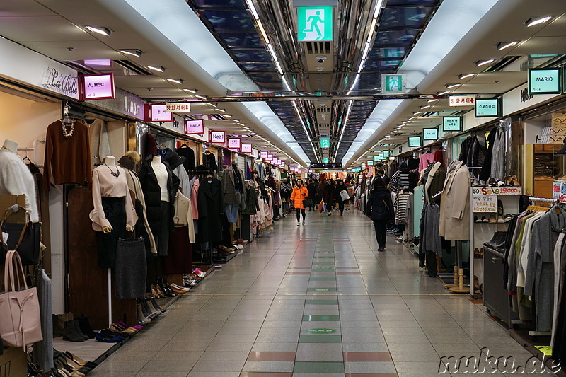 Bupyeong Underground Shopping Center (부평지하상가) - Riesiges unterirdisches Einkaufszentrum in Incheon, Korea