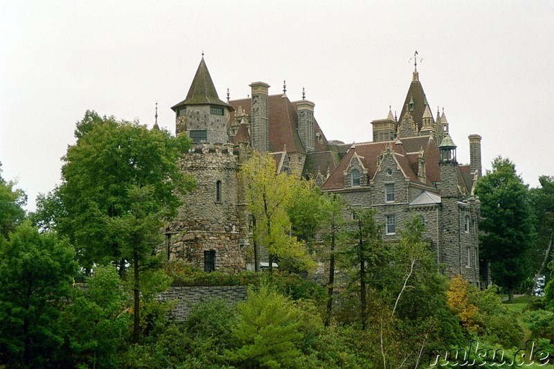 Burg auf einer Insel der Thousand Islands bei Kingston, Kanada