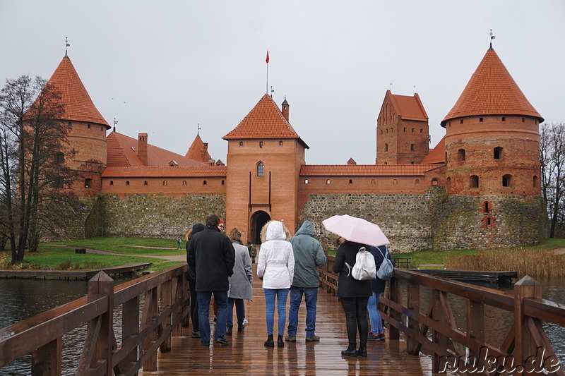 Burg in Trakai, Litauen