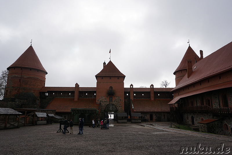 Burg in Trakai, Litauen